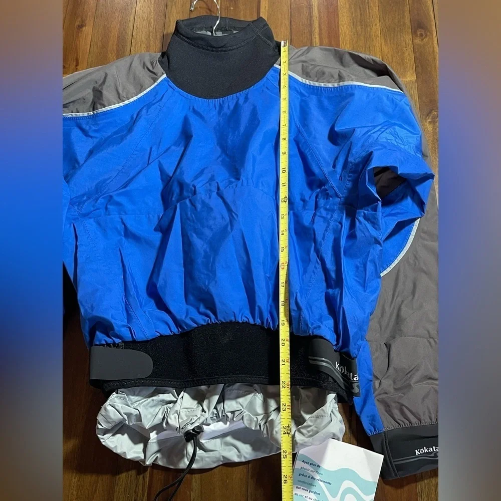 Kokatat Tropos Re-Action Jacket paddle blue and gray S/M